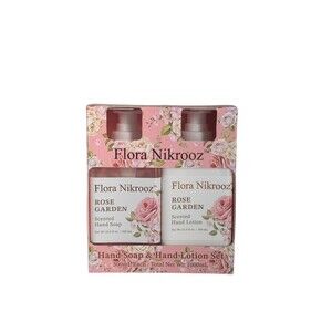 Flora Nikrooz Rose Garden Scented  Hand Soap & Hand Lotion Set 500ml Each
